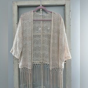 Maurices size 1 lace duster